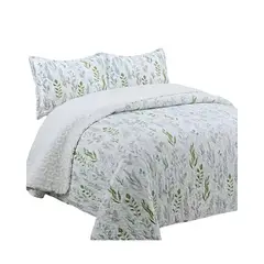 GENERICO - CUBRECAMA QUILT SHERPA 2 PLAZAS 200X230 30