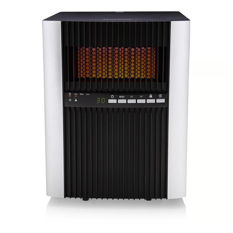 Estufa Infrarroja Eléctrica 1500 W Infrarrojo KPH-96T Negro