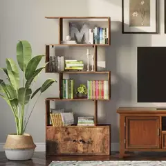 IDEEHOUSE - Estante Librero Estantería Repisas Madera
