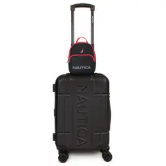 NAUTICA - Pack Maleta cabina Amsterdam + Mochila Parvus negra