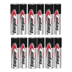 ENERGIZER - Max Aa Cilíndrica Pack 12 Pilas Alcalina Tira