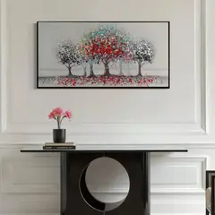 DEKAM DISEÑO - Cuadro de Arboles 140x70 cms