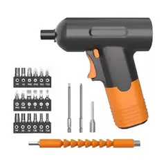 GENERICO - Kit De Herramientas Destornillador Eléctrico Inalámbrico Recargable