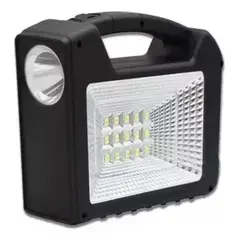 GENERICO - Kit Solar Portátil Recargable Incluye 3 Ampolletas+ Cable