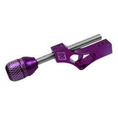 GENERICO - Pomo Palanca De Cambio + Extensión Tuning Universal Morado