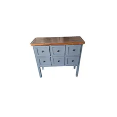 CASAHOGGAR - Mueble Urbino 6 Bicolor Celeste