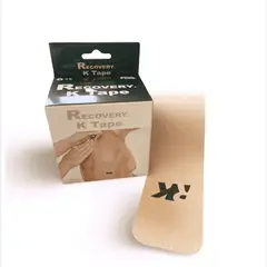 RECOVERY - CINTAS TAPE KINESIOLOGICA PRECORTADA BEIGE 5CM X 5MT
