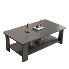 KLIK - Mesa de Centro Gris 100x50 - Diseño Moderno en MDF - Gris