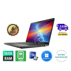 DELL - Latitude 5400 TOUCH 14" FHD i5-8665U 16GB Ram 256GB SSD Windows 11Pro Reacondicionado Grado A