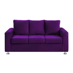 BODEVIR - Sofa Kendy 3C Felpa 12 Morado
