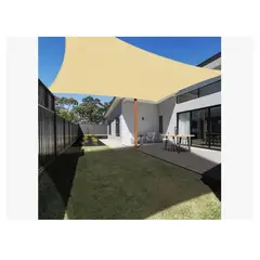 OFERTABKN - Toldo Vela De Tela Sombra Cuadrada 5x5 Mts Impermeable Uv