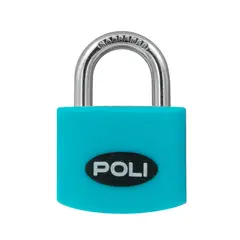 POLI - Candado Pop 32mm Celeste