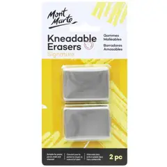 MONT MARTE - Set 2 gomas de borrar amasable