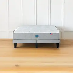 SIMMONS - Cama Europea Dreamer 2 Plazas Base dividida