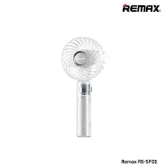 REMAX - VENTILADOR DE MANO TRANSPARENTE 3 VELOCIDADES 5V 1.2W 1200MAH RS-SF01