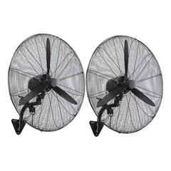 MUNDO MAGIA - Pack 2 Ventiladores Industriales 26 Pulgadas Alta Potencia