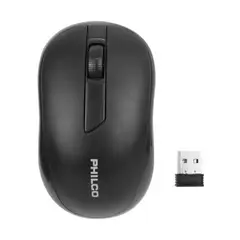 PHILCO - Mouse óptico Inalámbrico 210wn Negro