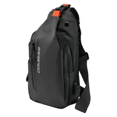 COUGAR - Bolso - Uniride Sling Bag - USB - Black - 33 x 20 x 5cm