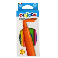 CARIOCA - Destacadores 4 Colores - SC