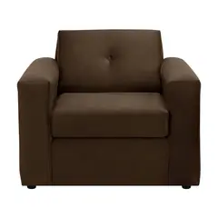 BODEVIR - Sofa Vivo 1C Felpa 30 Chocolate
