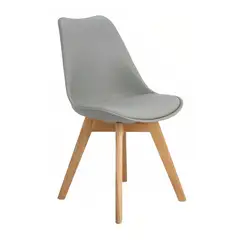 JAVIMATE - Silla Comedor Tulip Gris