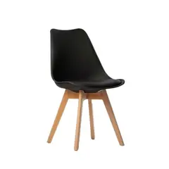 JAVIMATE - Silla Comedor Tulip Negro