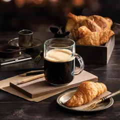 PASABAHCE - Set de 6 Tazas De Vidrio 330 Cc Línea Iconic