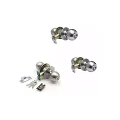 GENERICO - Pack 3 Chapas Para Dormitorio Oficina TN0018