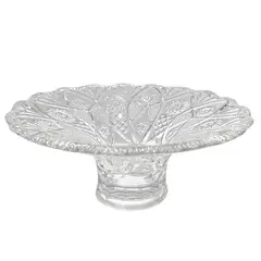GENERICO - Frutera de Vidrio con Relieve - 19 cm