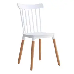 JAVIMATE - Silla De Comedor Windsor Blanca