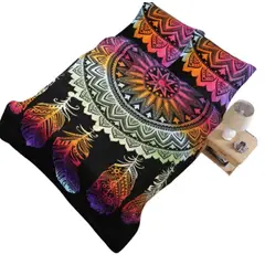 GENERICO - Plumon 2 plaza NEGRO ATRAPA SUEÑOS PLUSH con chiporro TF PW01