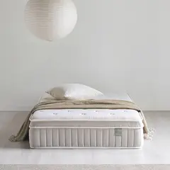 ARTDIY - Colchón Premium King Size Upright 3 Caras blanco 90×190×25cm