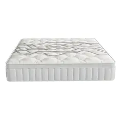 YOMYM - Colchón Premium King Size Upright 3 Caras blanco 150 x 200 x 27 cm-