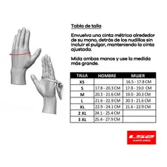 LS2 - GUANTE ALL TERRAIN NEGRO AMARILLO HOMBRE