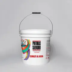 GENERICO - TINETA PINTURA ESMALTE AL AGUA 16LTS BLANCO