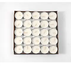 VHEX - Pack 50 Velas Tea Light Esoterismo Decoración Limpieza Luz