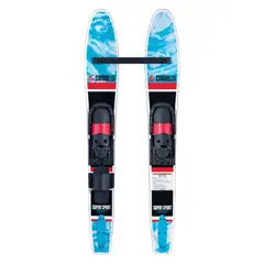 GENERICO - Connelly Par Ski Acuático Super Sport 55 con Fijaciones Jr Ajustable