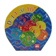 TOYNG - Juego Egucativo Del 1 Al 10 -