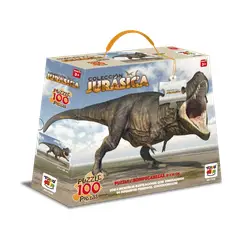 TOYNG - Puzzle 100 Piezas De Tyrannosaurus Rex - Colección Jurasica -