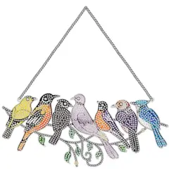 GENERICO - Pintura Diamantes para Colgar Pajaros