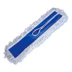 GENERICO - Repuesto Mopa Seca Azul Algodón Tipo Avión 60cm