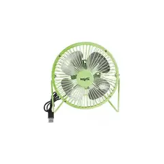 GENERICO - Ventilador Escritorio Usb Portatil de Metal 1 Velocidad REF