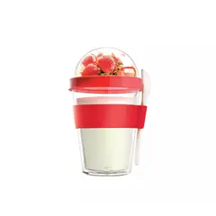 GENERICO - Vaso De Yogurt Leche Bebidas Y Cereal Frutas Frutos Secos
