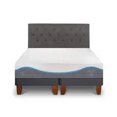 CIC - CAMA EUROPEA ALASKA 2 PLAZAS + RESPALDO KAVERY