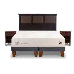 CIC - CAMA EUROPEA COCOPEDIC KING NEW TORINO CHOC S/T