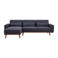 SPAZZIO - Seccional bilateral y sofá cama Admiral gris