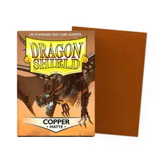 Dragon Shield - Protector de cartas 100 - Standard Matte Coper