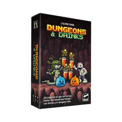 EDGE ENTERTAINMENT - Dungeons and Drinks Juego de Mesa