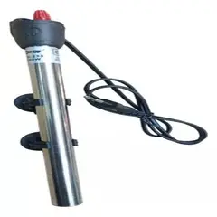 GENERICO - Calefactor Acuario Pecera Tortuguero Inoxidable 200w Hx-233