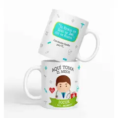 GENERICO - Taza aquí toma el mejor Doctor del mundo D5